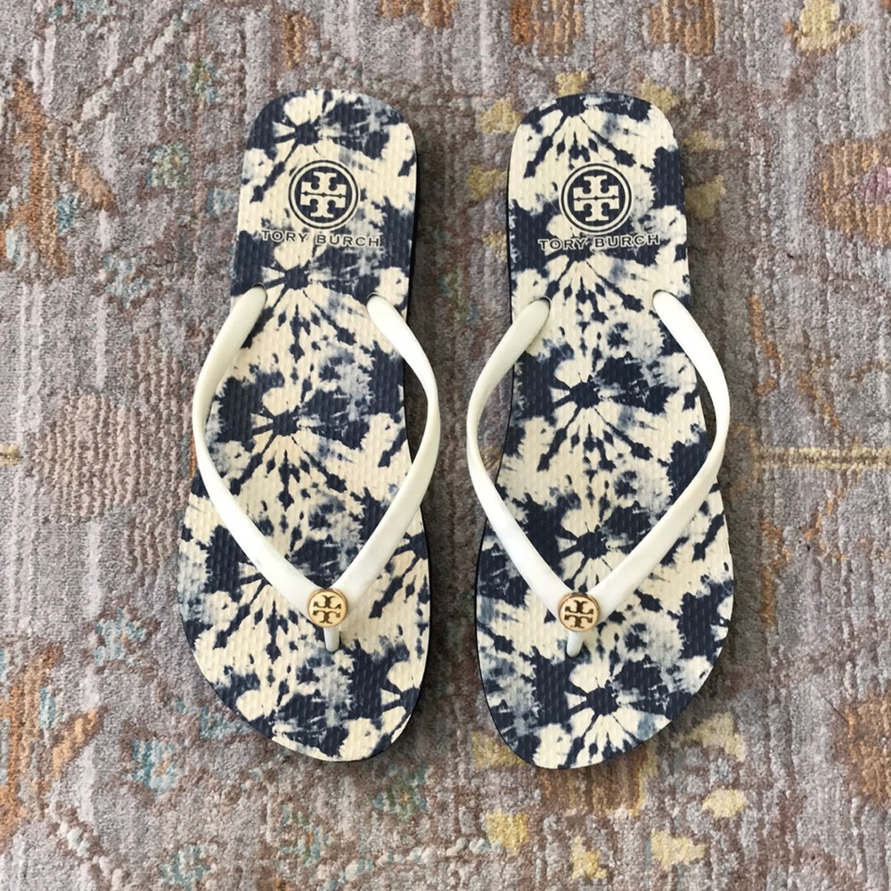 Tory Burch Flip Flops Size 8
